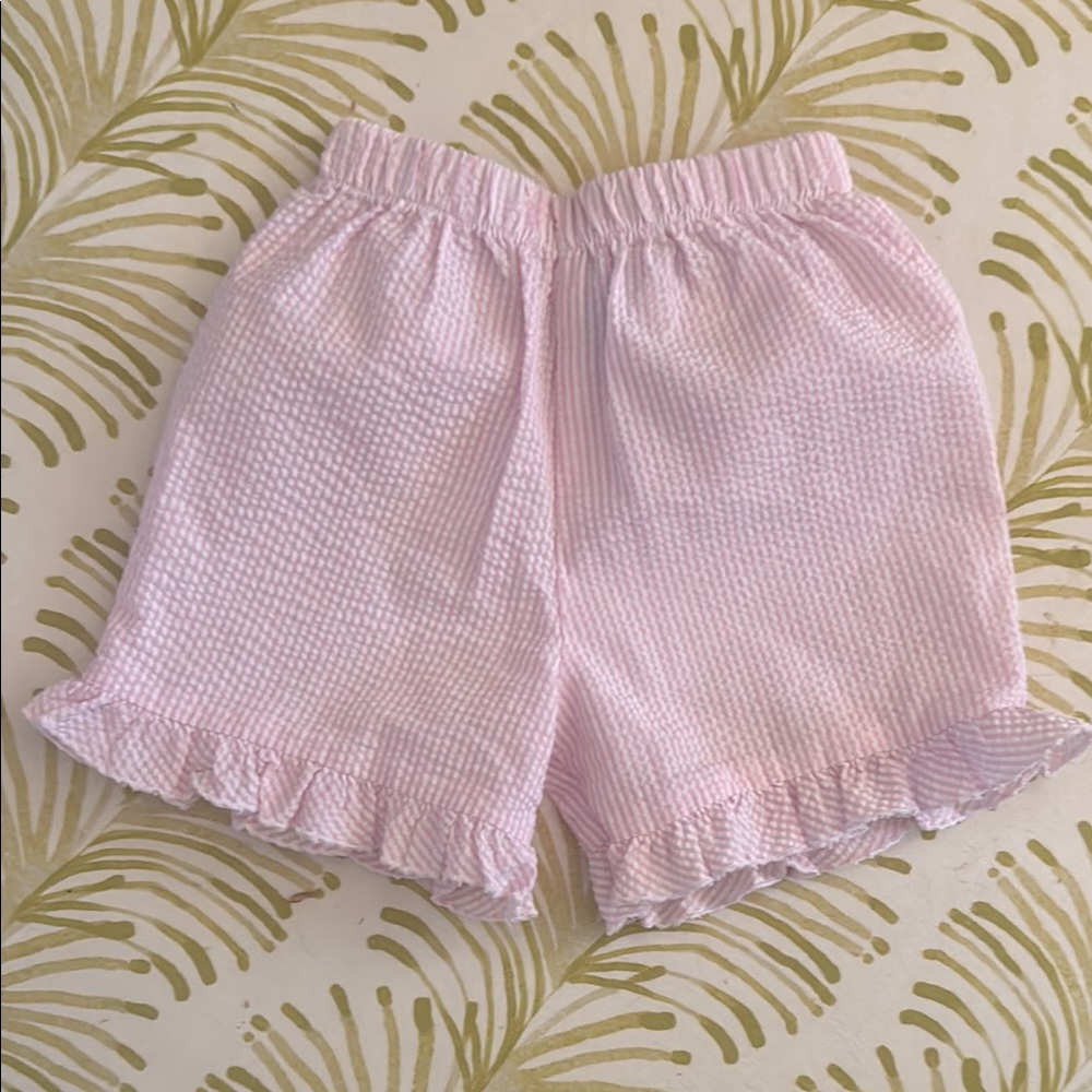 Pink Ruffle Kids Shorts